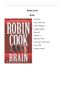 Robin Cook Brain