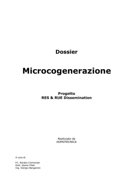 Microcogenerazione