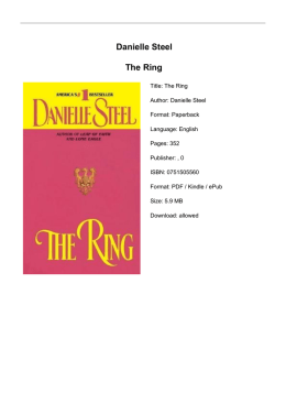 Danielle Steel The Ring