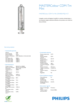 Product Leaflet: MASTERColour CDM-Tm 20W /830