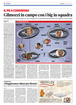 Maggioranza chiara pro Renzi