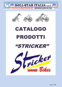 catalogo stricker - roll