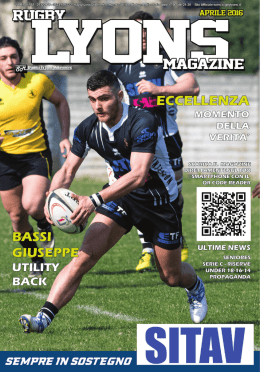 aprile 2016 - Rugby Lyons