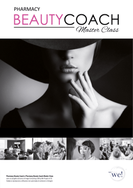 Pharmacy Beauty Coach e Pharmacy Beauty Coach Master Class