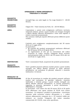 Regolamento - Autogrill