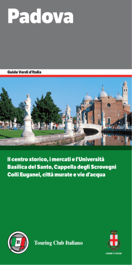 Scarica l`estratto della Guida Verde Padova: è gratis