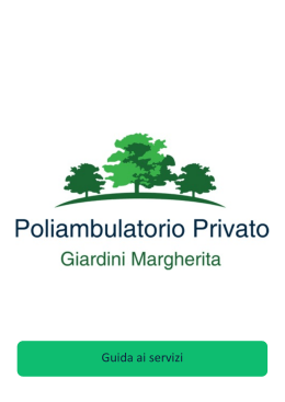 Guida ai Servizi - Poliambulatorio Giardini Margherita