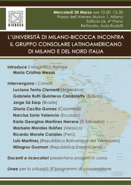 america latina01.ai - University of Milano