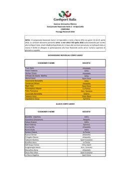 Passaggi Nazionale Serie C Campania