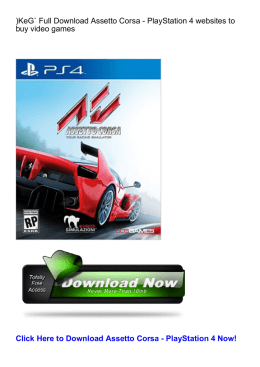 )KeG` Full Assetto Corsa - PlayStation 4 websites to buy