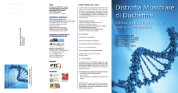 Distrofia Muscolare di Duchenne - Nadirex International | Congressi