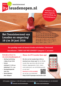 LTV-Leusden-Open-2016-poster - LTV Leusden Open tennistoernooi