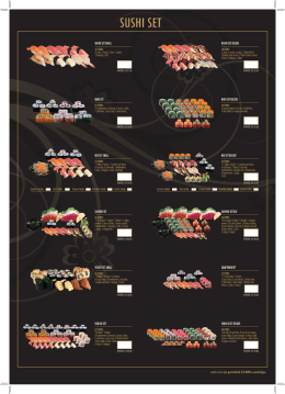 Afhaal Sushi Sets