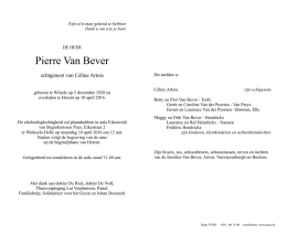 Van Bever Pierre brief.cdr