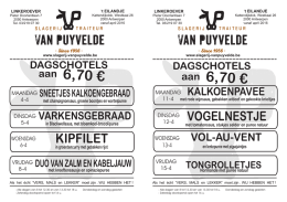 Meer info - slagerij Van Puyvelde