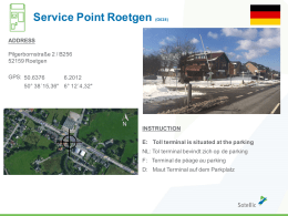Service Point Roetgen (G028)
