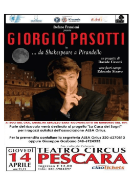 Page 1 :: : |- |- K $ Kiwanis ** rius restana Stefano Francioni PrĖSEffff