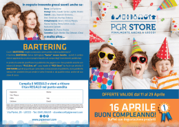 PGR Store - Volantino