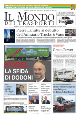 sfoglia online - Il Mondo dei Trasporti