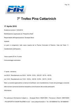7° Trofeo Pina Cattarinich