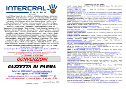 convenzioni - Intercral Parma