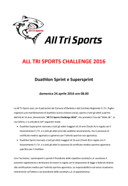 all tri sports challenge 2016