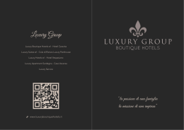 LUXURY GROUP Luxury Group - Luxury Boutique Hotel Roma