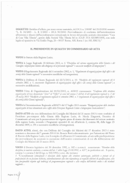 Decreto n.U00103 del 05/04/2016