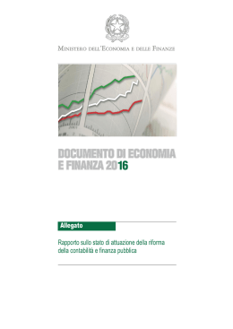 Rapporto sullo stato di attuazione della riforma della contabilità e