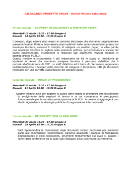 Progetto UnLab - Liceo Classico D`Annunzio Pescara