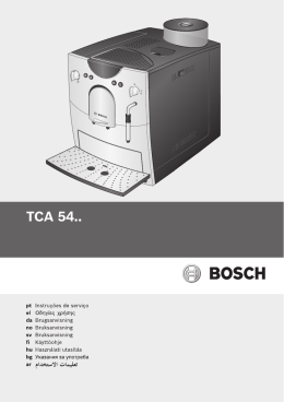 TCA 54.. - Zaccmester kávégép szerviz
