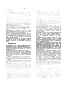 1 Algemene voorwaarden van A. de Greef B.V. | De Gaasgigant 1