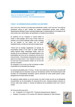 Perstekst Pi-Kant - Taxandriamuseum