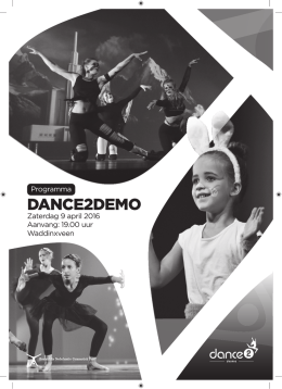 11-160001 KNGU Dance2demo programma 2016 Waddinxveen.indd