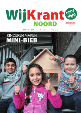 WijKrant Noord, editie maart-april 2016