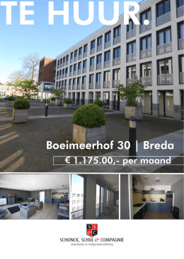 Boeimeerhof 30 | Breda - Schonck, Schul & Compagnie