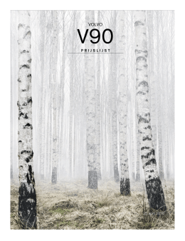 Prijslijst Volvo V90