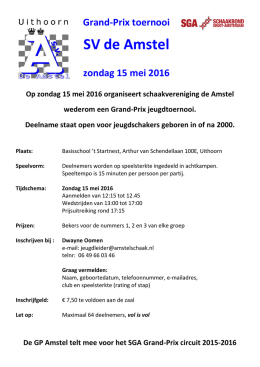 GrandPrix toernooi Amstel (jeugd)