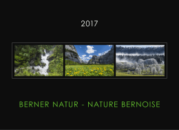 2014 BERNER NATUR - NATURE BERNOISE 2017