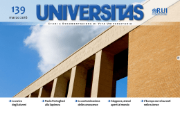 leggi la rivista in pdf - Rivistauniversitas.it