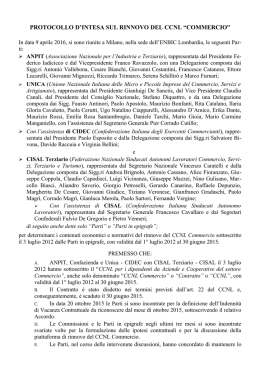 leggi il protocollo - enbic &ndash; ente bilaterale confederale