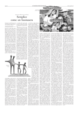 Scarica le pagine 6-7 dell`Osservatore Romano del 9 aprile