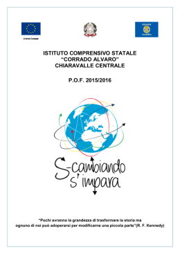 POF - Istituto Comprensivo Statale "Corrado Alvaro"