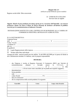 1 Allegato Sub A/1 - Comune di Avellino