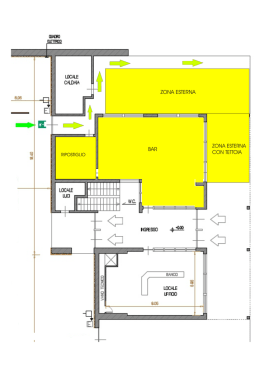 ZONA ESTERNA BAR ZONA ESTERNA CON TETTOIA