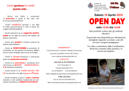Brochure Open Day 2016