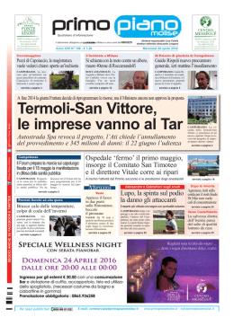 Termoli-San Vittore, le imprese vanno al Tar