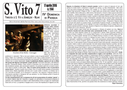 Leggi e scarica il S.Vito7 - Parrocchia San Vito al Giambellino