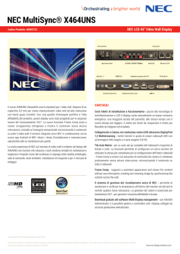 NEC_Datasheet_X464UNS-italian italiano