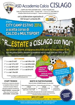 SSD SerSport - ASD Accademia Calcio Cislago